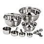 EuroHome Stainless Steel Mix and Measure Set, 12 Piece (3212)~#|#~0CA6854F-80E4-4ADD-83F8CF4F76712820_sc7