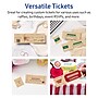 Avery Integrated Cards, 1-3/4" x 5-1/2" , Matte Kraft Brown, 500/Box (95288)~#|#~0CACD22A-E3B4-40DC-A6000A42FA836A6B_sc7