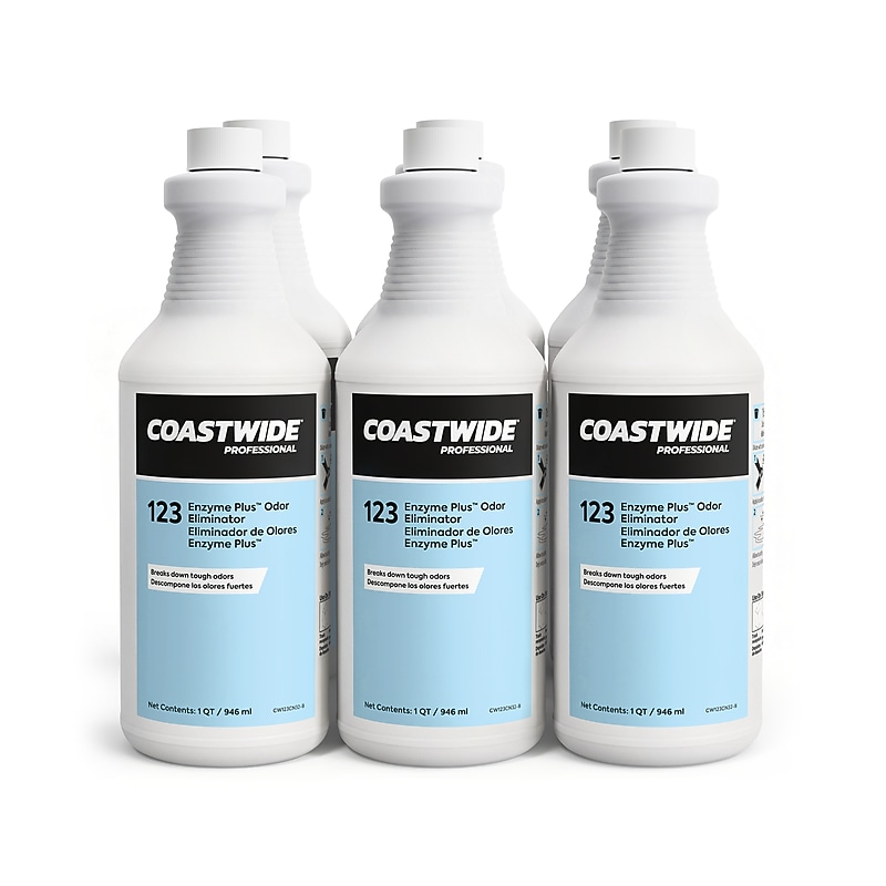 Coastwide Professional™ Odor Eliminator Enzyme Plus Concentrate, 0.95L, 6/Carton image 1