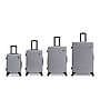 DUKAP Discovery 4-Piece Hardside Spinner Luggage Set, TSA Checkpoint Friendly, Silver (DKDISSMLXL-SIL)~#|#~0CAF46A3-4990-460D-A4D3B2AE5A4F069E_sc7