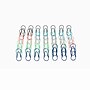 Poppin Standard Paper Clips, Assorted Colors, 50 Clips/Pack (108620)~#|#~0CB767F2-5A74-4E32-AF93DC94A718CD57_sc7
