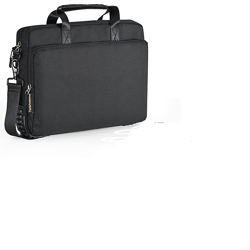 TechProtectus Nylon Water Resistant Messenger Bag, Black (RTP-BK-BC15 ) image 1