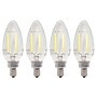 Viribright 3.2-Watt Warm White LED Decorative Bulb, 4/Box (640192-4)~#|#~0CB8433E-9111-49EE-82AF00250C4C77F5_sc7