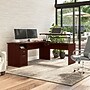 Bush Furniture Cabot 72"W 3 Position L Shaped Sit to Stand Desk, Harvest Cherry (CAB050HVC)~#|#~0CB899E9-BB93-45D3-903AA1D4BD72EFEA_sc7