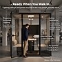 Uncaged Ergonomics Modular Acoustic Office Pod with Ventilation, Lighting and Power, Small, Black (POD-S-Black)~#|#~0CBA3C15-0817-471B-98773CF11C1DD346_sc7