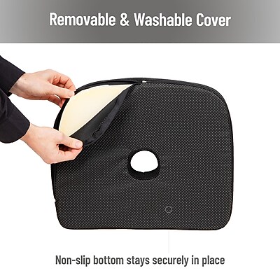 Mind Reader Back Support Office Chair Cushion - Thumbnail 2