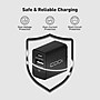 CODi 20W Dual Port Wall Charger, USB-C & USB-A Outputs, Black (A01102)~#|#~0CBC1872-E446-41D4-BCE51F32793E1FFE_sc7