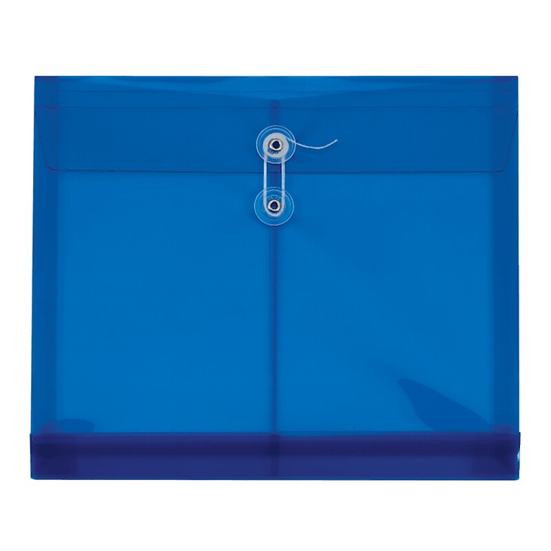 Pendaflex Standard Plastic Document File, Letter, Blue, 5/Pack (84522GW) image 1