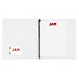 JAM Paper 1/2" 3-Ring Flexible Poly Binder, Clear (PB75237CL)~#|#~0CC440A2-9ECB-4760-992EE85E5D339379_sc7