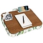 LapGear Designer 17.3" x 13.3" x 2.8" Lap Desk, Watercolor Leaves (45412)~#|#~0CC79976-09F1-4608-88BA1D877A983A6C_sc7
