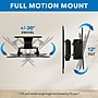 Mount-It! Compact Full Motion TV Wall Mount For TVs up to 50", Holds up to 44lbs. (MI-2829XL)~#|#~0CC7E249-DD73-4F24-9FAF8C5A4EF70B31_sc7