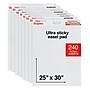 Staples Ultra Sticky Easel Pad, 25" x 30", 30 Sheets/Pad, 8 Pads/Pack (ST62838)~#|#~0CC94BE5-DB71-4F0C-AC73F31AC4DE89E4_sc7