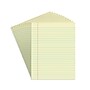 Staples Notepads, 8.5" x 11", Wide Ruled, Canary, 50 Sheets/Pad, Dozen Pads/Pack (ST57295)~#|#~0CCB11DA-5462-4D71-A371E4C71B9439C5_sc7