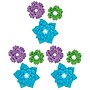 Happily Ever Elementary Creatively Inspired Blue, Purple, Green Flowers Dimensional Accent, 3/Set, 3 Sets/Bundle (CD-107007-3)~#|#~0CD45E1D-2862-458E-9ACF4E7289B2B7F3_sc7