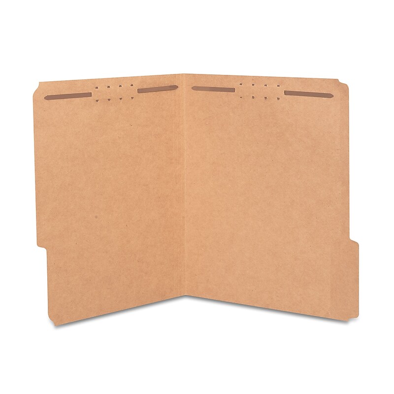 Staples® Reinforced Classification Folder, 2" Expansion, Letter Size, Kraft, 50/Box (ST831123/831123) image 1