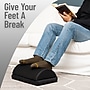 Mind Reader Air-Cloud Tilt Adjustable Under Desk Footrest, Black (FTMESH-BLK)~#|#~0CDD33C8-E2D4-4A3A-919BD446B185EF05_sc7