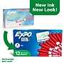 Expo Dry Erase Markers, Fine Tip, Red, 12/Pack (86002)~#|#~0CDEE2CA-8652-4A86-A8C79867F85390F8_sc7