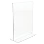 Staples Sign Holder, 8.5" x 11", Clear Plastic (ST16656/16656)~#|#~0CE1FCAC-F201-4469-BA289EE20A305E2A_sc7