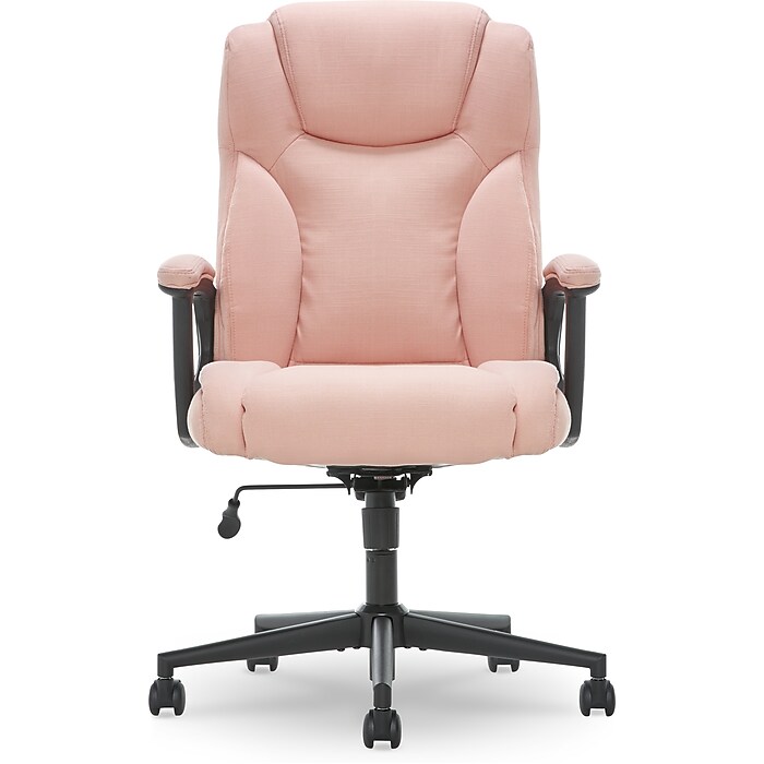 Staples pink gaming chair discount