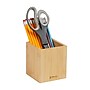 Mind Reader Wood Pen Cup Holder, Brown (BMPEN-BRN) ~#|#~0CE53849-342E-496C-BCFD8631F11C30F1_sc7