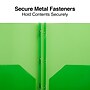 Staples 2-Pocket Plastic Presentation Folder with Fasteners, Green (ST26388-CC)~#|#~0CE594BF-BBCF-4722-9EF107B62F578A52_sc7