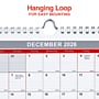 2026 Staples 6.5" x 7.5" Monthly Wall Calendar, White/Red/Gray (ST53923-26)~#|#~0CEF916C-5598-45EE-B667A51A5F9065CA_sc7