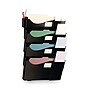 Universal Grande Central Filing System, Four Pockets, Black, 23 1/2"H x 16 5/8"W x 4 3/4"D~#|#~0CF3F674-13BB-4A98-A09E7B6EBD0E82BF_sc7