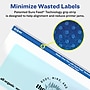 Avery Laser/Inkjet Rectangle Multipurpose Labels, 2-1/2" x 7", Clear, 75/Pack (94247)~#|#~0CF8FAF9-B251-4353-BAC858B8D22BD73F_sc7