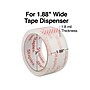 Staples Packaging Tape, 1.89" x 54.6 yds., Clear, 6/Pack (ST-A18SIMP)~#|#~0CFF279C-DDC2-4E00-96135F92F45D1ABE_sc7