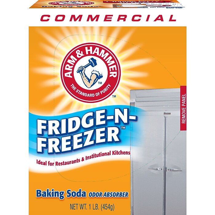 Arm & Hammer Fridge-n-Freezer Baking Soda, 1 lb., 12 Boxes/Carton