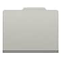 Medical Arts Press Pressboard Classification Folder, 1 Divider, 2" Expansion, Letter Size, Gray, 10/Box (DV-T42-14-3GRY)~#|#~0D02151C-3276-438B-B3A4B89EF697D71D_sc7