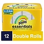 Bounty Essentials Select-A-Size Paper Towels, 12 Double Rolls, White, 108 Sheets/Roll, 12 Rolls/Pack (11093)~#|#~0D036348-505E-476D-87ABA7B84DF681C6_sc7
