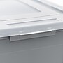 Iris 32 Quart Letter Sized Snap Closure Plastic File Bin, Gray (500227)~#|#~0D03D245-23E8-4E24-A6E89536E673560C_sc7