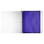 JAM Paper Plastic Binder Pocket, Purple, 3/Pack (218VB1PUX3)~#|#~0D0C4244-F2FF-4A94-8F532D2D89FBF67E_sc7