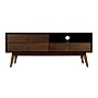 Adore Decor Brookline 47.25"W x 20"H Wood TV Stand Cabinet with 3 Drawers, Walnut Brown (FTVBROWLNR01)~#|#~0D11569E-CA87-4255-A9D021EEF7614022_sc7