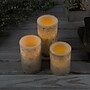 Lavish Home Birch Bark Flameless Candles, 3/Pack (72-FC2008)~#|#~0D1242F2-9598-4F56-ADB35B43DB4FDBE4_sc7
