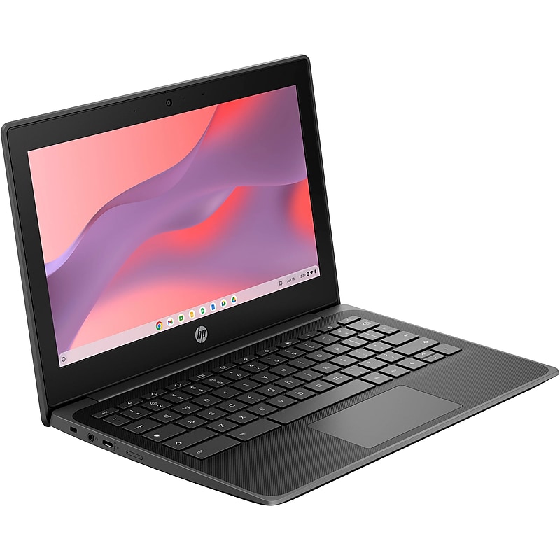 HP Fortis G1i 11.6" Chromebook, Intel N250, 8GB RAM, 128GB SSD, Blacklit Keyboard, ChromeOS, Black image 1