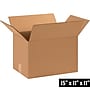 15" x 11" x 11" Shipping Boxes, 32 ECT, Brown, 25/Bundle (151111)~#|#~0D171AEB-E9E2-4CDF-9F7C56ECE54A13AE_sc7