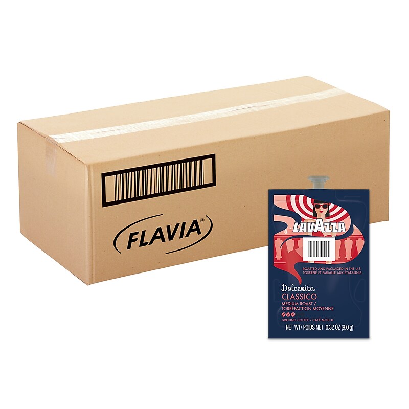 Lavazza Dolcevita Classico Coffee Flavia Freshpacks, Medium Roast, 76/Carton (MDR01040) image 1