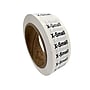 Nahanco X-Small Plastic Size Marker, Black/White, 250/Roll (DSM-02)~#|#~0D20E58B-A4BA-4B20-B6575B7F0375060B_sc7