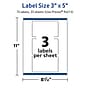 Avery TrueBlock Laser/Inkjet Rectangle Multipurpose Labels, 3" x 5", White, 75/Pack (94213)~#|#~0D215DB2-0AFD-47D4-AC45F39B5796A56A_sc7