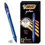 BIC Gel-ocity Quick Dry Retractable Gel Pens, Medium Point, 0.7 mm, Blue Ink, Dozen (RGLCG11-BLU)~#|#~0D23A306-B9B6-4453-8BA48924E900A765_sc7