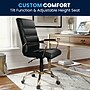Flash Furniture Whitney Ergonomic LeatherSoft Swivel Executive Chair, Black/Gold (GO2286MBKGLD)~#|#~0D2D74DE-3691-4538-96DA23723D08D72C_sc7