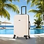 InUSA Resilience 25.59" Hardside Suitcase, 4-Wheeled Spinner, TSA Checkpoint Friendly, Sand (IURES00M-SAN)~#|#~0D2E409C-014F-4D55-93C9A60B72A0EC37_sc7