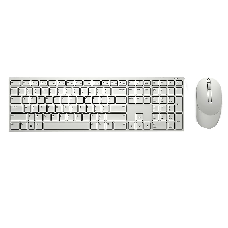 Dell Pro Wireless Keyboard and Optical Mouse Combo, White (KM5221W-WH-US) image 1