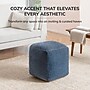 Anji Mountain Madison Ivory Sailor Blue Fabric Square Pouf Ottoman (AMBPF102-1818)~#|#~0D3E46FC-969A-483B-954A945E4E5FC612_sc7