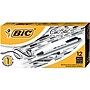BIC Clic Stic Retractable Ballpoint Pens, Medium Point, Black Ink, Dozen (90433/CSM11BK)~#|#~0D3EFF20-AED3-4869-8FA4535A9AD4D927_sc7