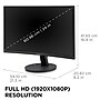 ViewSonic 24" FHD Curved 100Hz LED Monitor, Black (VA2416C)~#|#~0D441BCE-ADC0-440C-A97C14D7ED6B0166_sc7