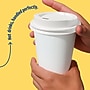 Perk™ Plastic Hot Cup Lid, 8 Oz., White, 500/Carton (PK45593CT)~#|#~0D4847B6-7BEB-42E7-B5DF3BA5258046CF_sc7