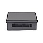 Household Essentials 19.6 Quart China Cup Chest with Lid, Fabric, Gray (HH52538-1)~#|#~0D497182-3A4E-4060-A487BFA47623803D_sc7